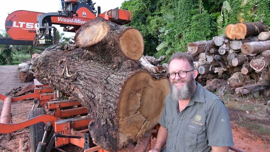 Whitsunday Craig with sawmill